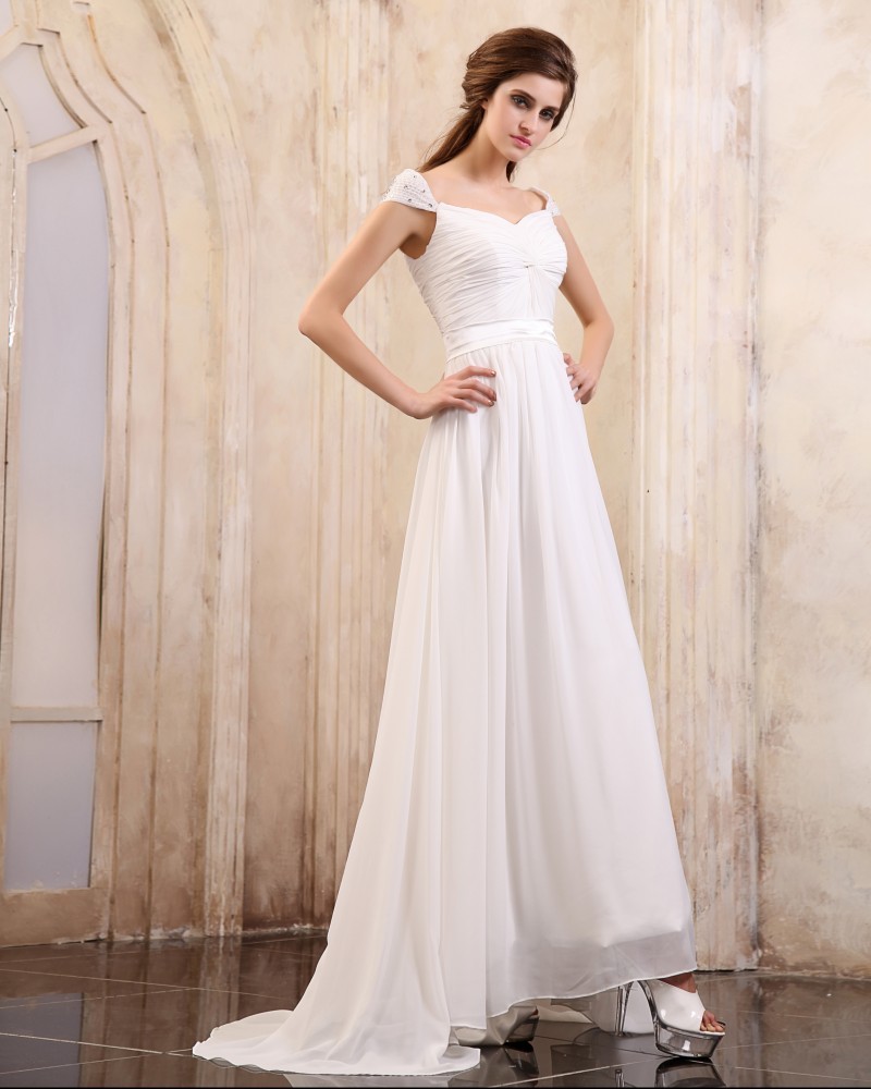 WhiteAzalea Simple Dresses: Cap Sleeve Wedding Dress Deserves The Best ...
