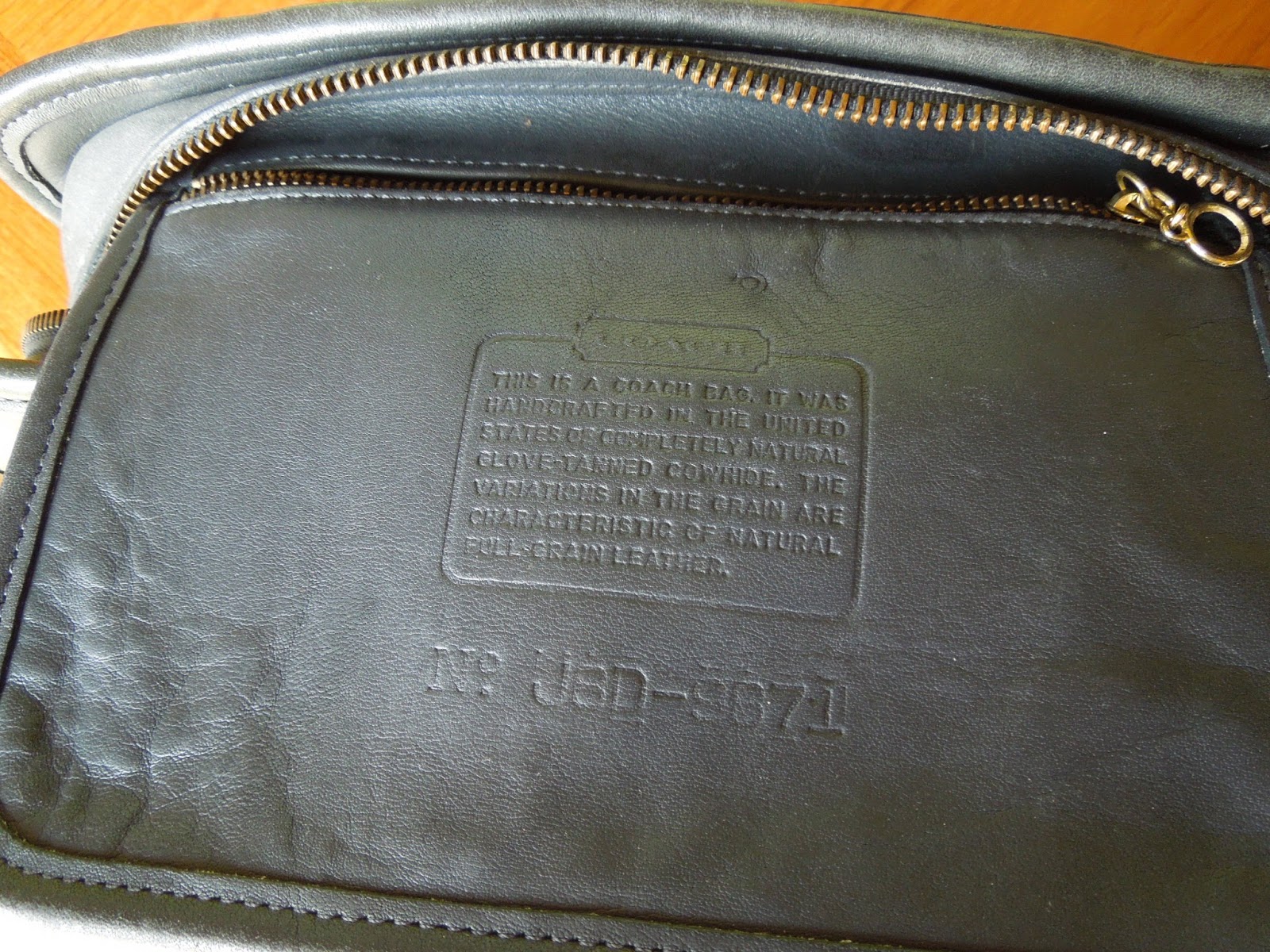 laws of general economy: Vintage Coach Speedy / Doctor Bag, Navy [SOLD]