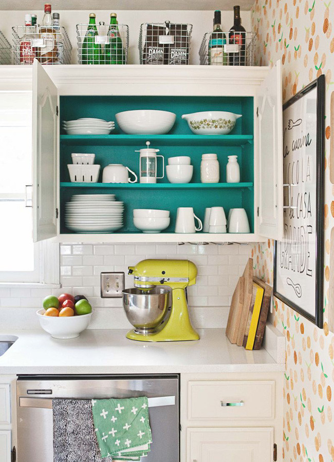 Armario para vajilla y mantener el orden en la cocina