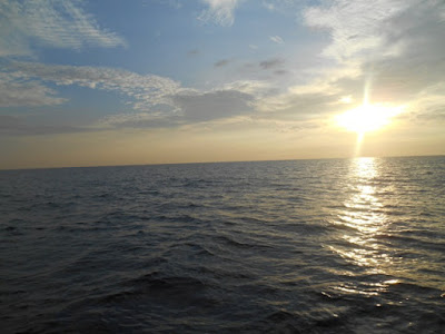 sunrise di laut sangatta, labuhan nanang