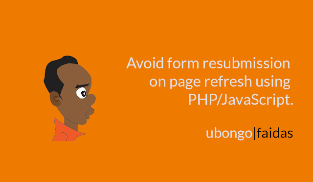 Avoid form resubmission on page refresh using PHP or JavaScript. Avoid form resubmission on page refresh using PHP or JavaScript.