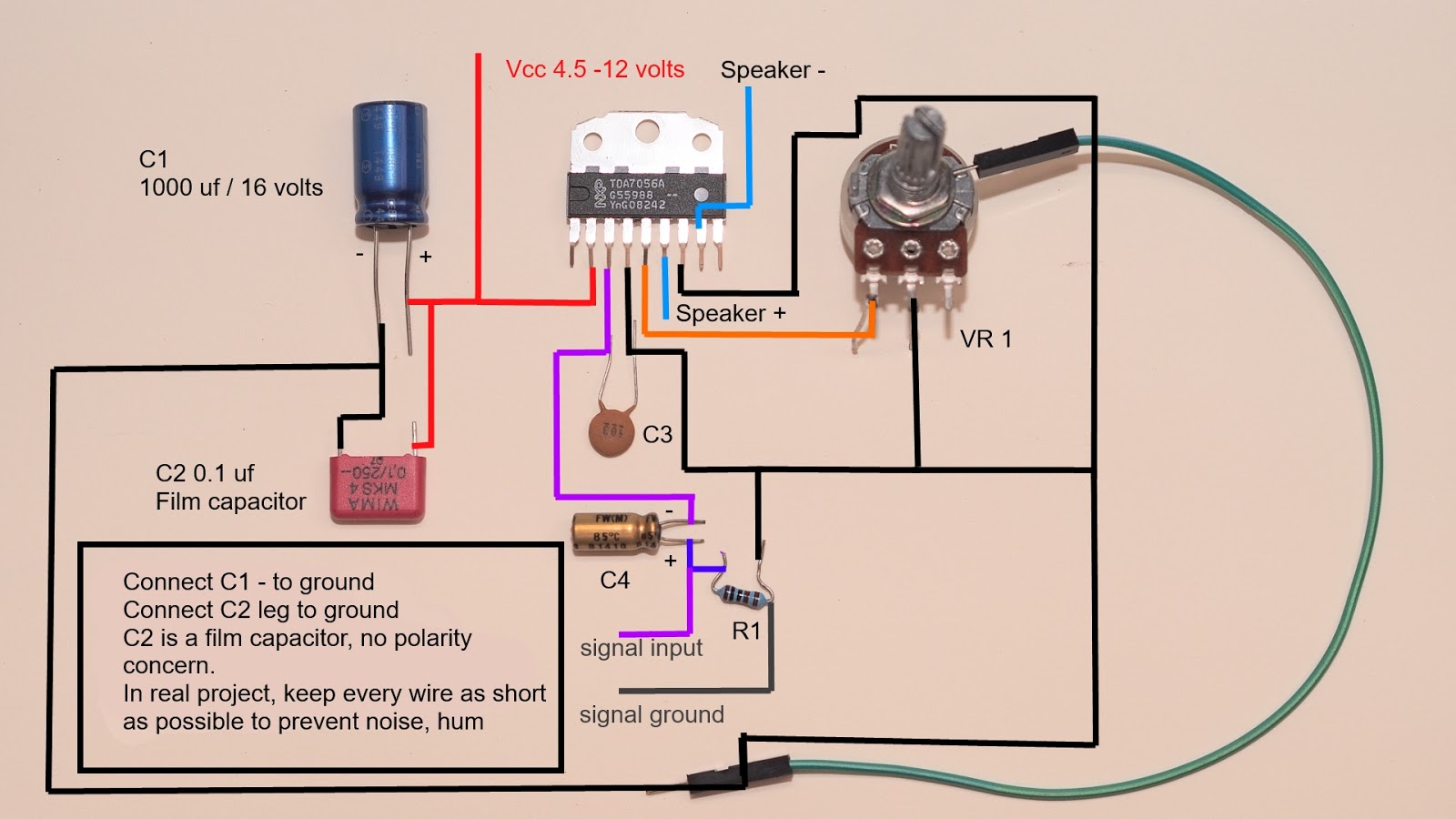 8 Ohm Wiring Diagram - Wiring Diagram Networks