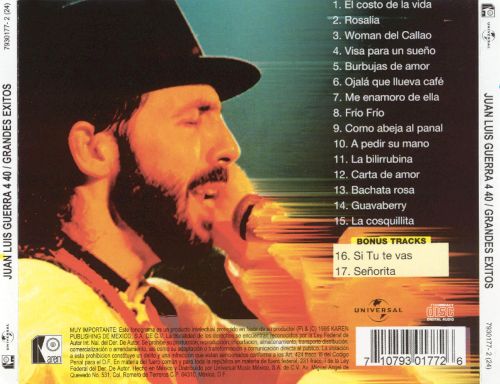 juan luis guerra 4 40 grandes exitos mega 320kbps juan luis guerra 4 40 grandes exitos mega 320kbps