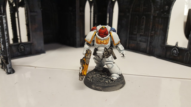 White Scars colour with Copper lights space marine field police