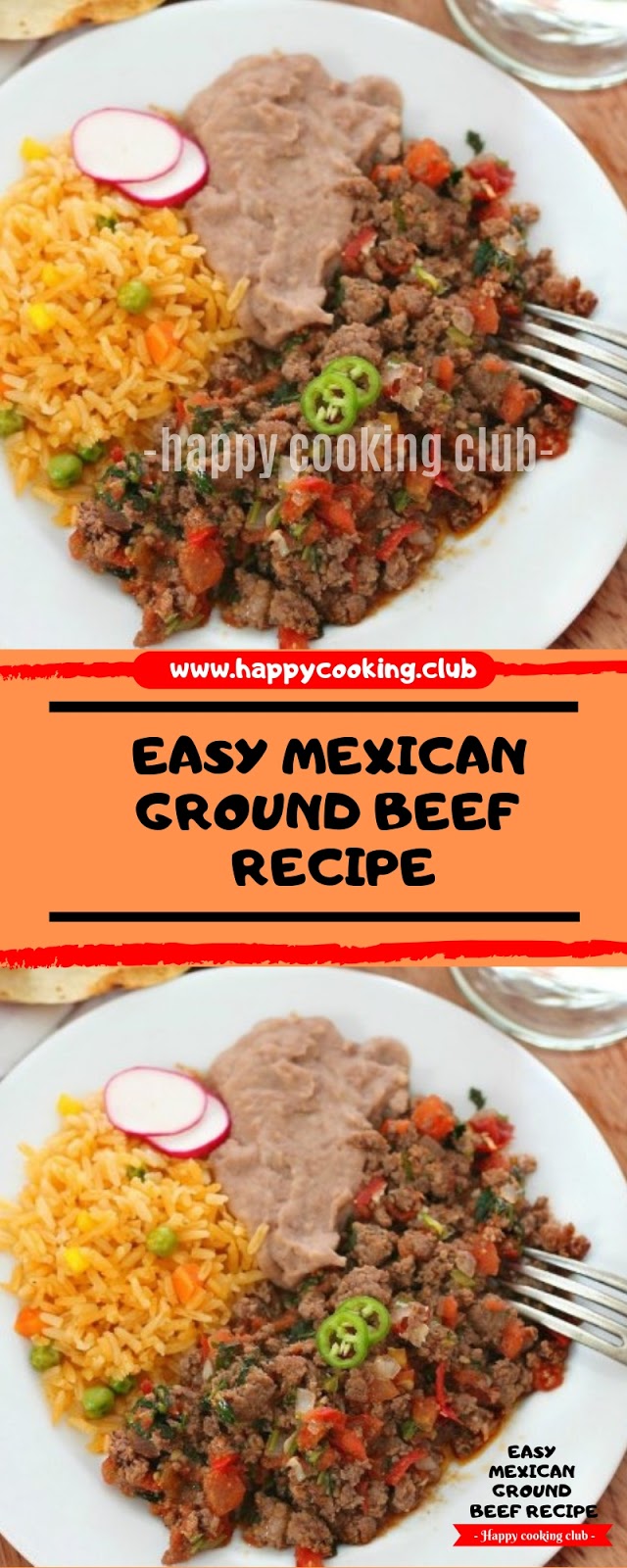 EASY MEXICAN GROUND BEEF RECIPE