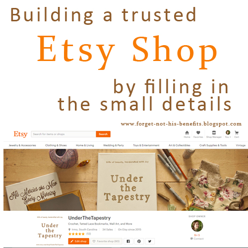 Not His Benefits Being a Trusted Etsy Seller Remembering the