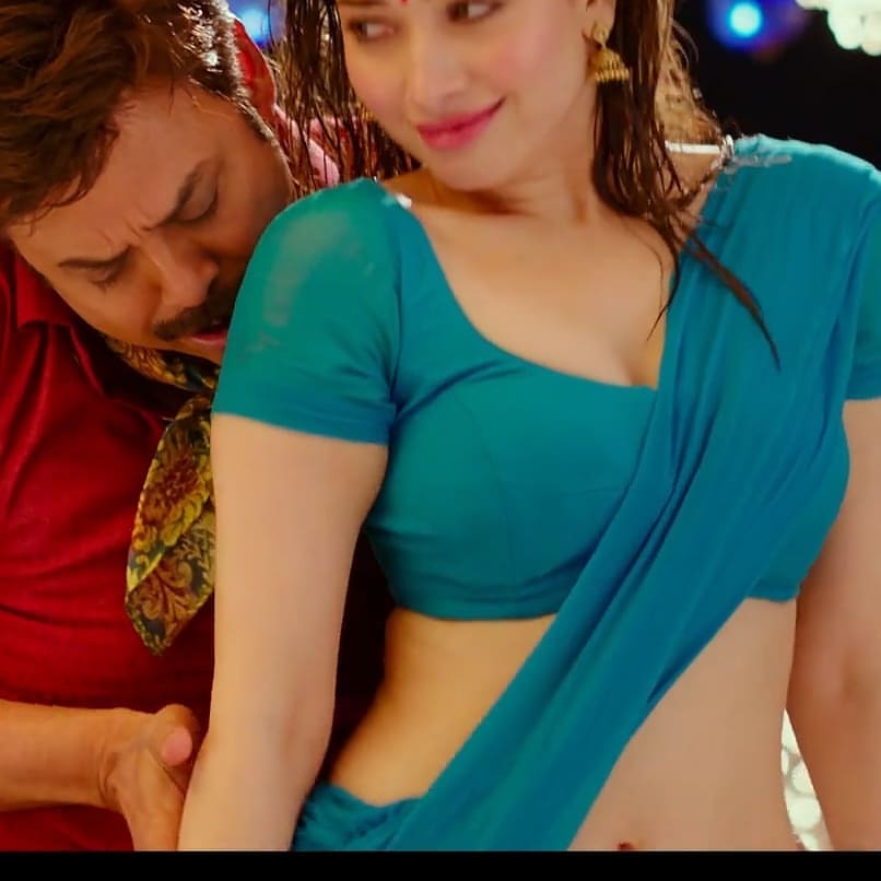 Tamannah's softy tender cotton tits bouncing each time u licked it