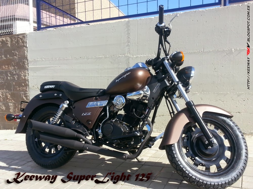 Ya esta por España la Nueva Keeway Superlight Color Chocolate ~ Keeway RKV