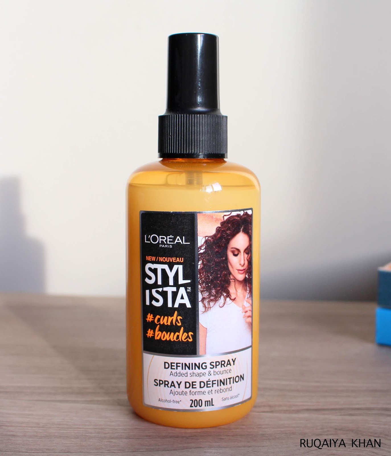 Ruqaiya Khan LOREAL Stylista Hair Smoothing Serum, Texturizing Spray