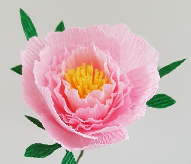 How to make beautiful crepe paper peonies - they are stunning