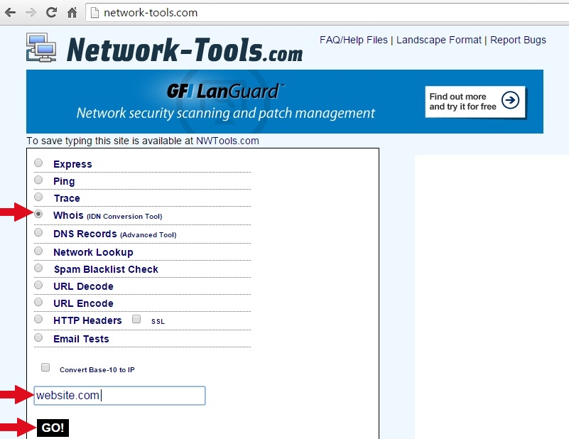 Identify whether a website is reliable Tic Droid