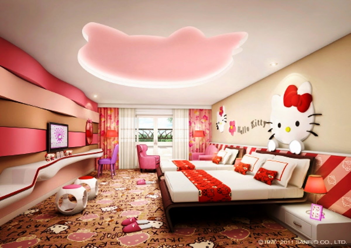 Gambar Desain Kamar  Hello  Kitty  Gambar Rumah Idaman