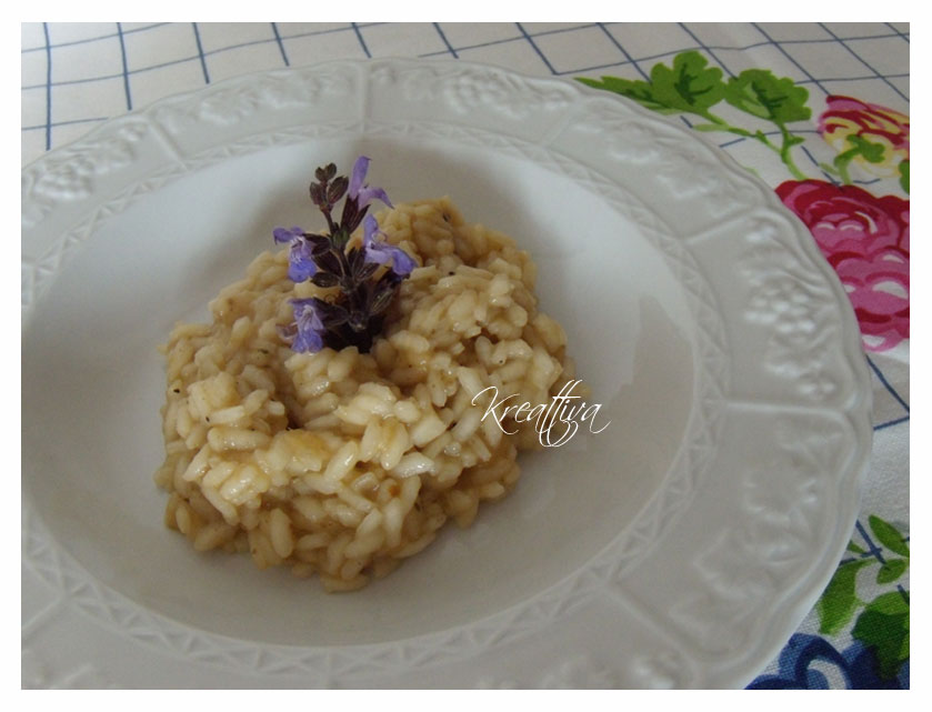 risotto carciofi e tartufo 