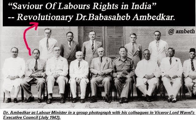 Is dr. babasaheb ambedkar a saviour of labour rights in 