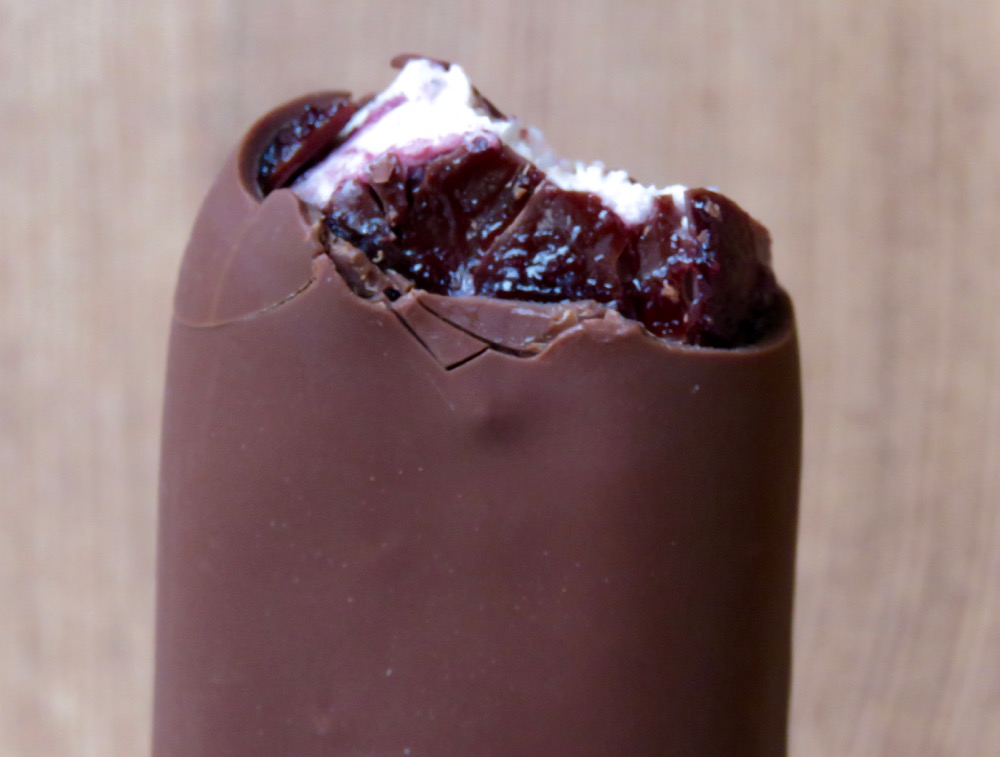 Chocolate Banquet Magnum Double Cherry Truffle ice cream bar Dec