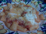 Homemade Gnocchi with Fresh Tomatoes.