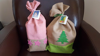 Fabric gift bags
