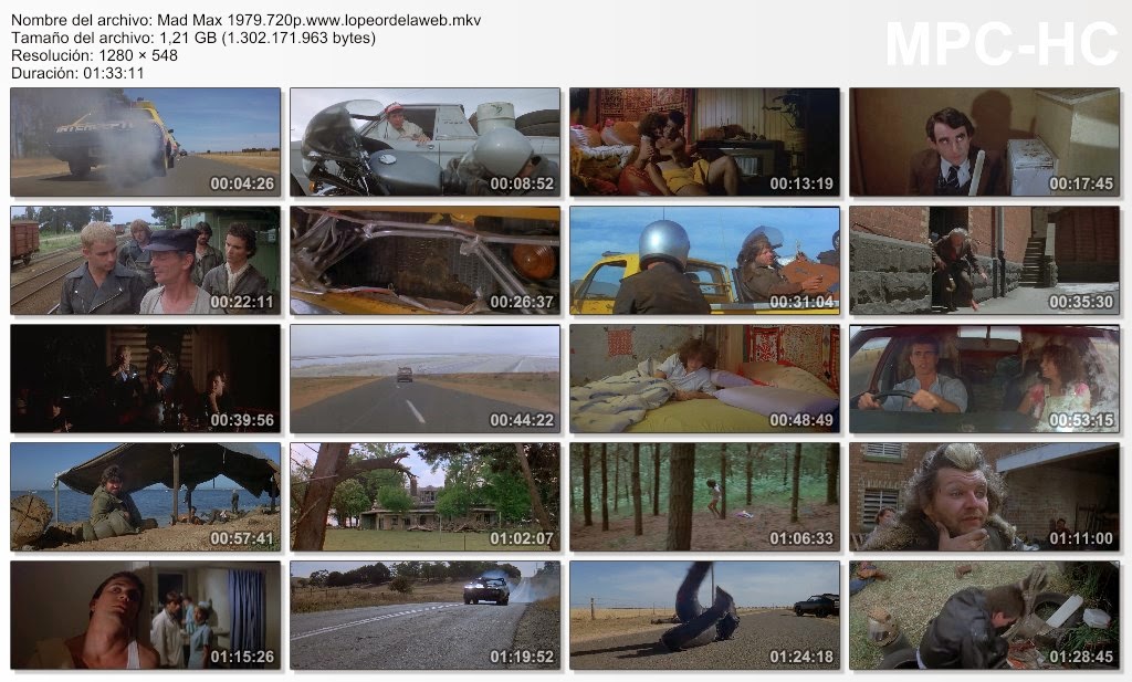 Mad Max, salvajes de autopista (1979) BRrip 720p Dual