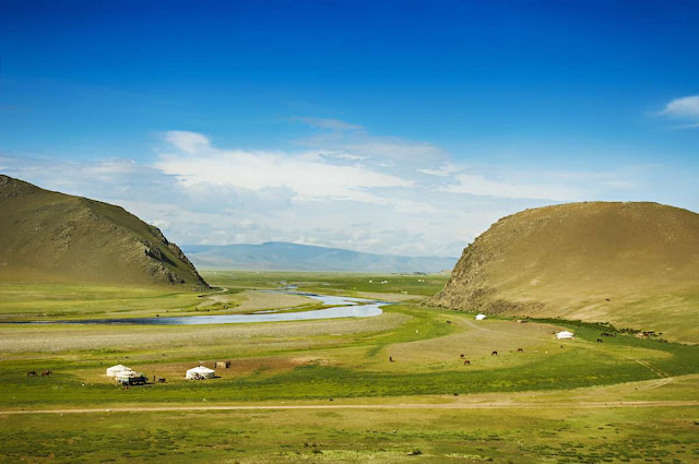 mongolia mongolia paesaggio
