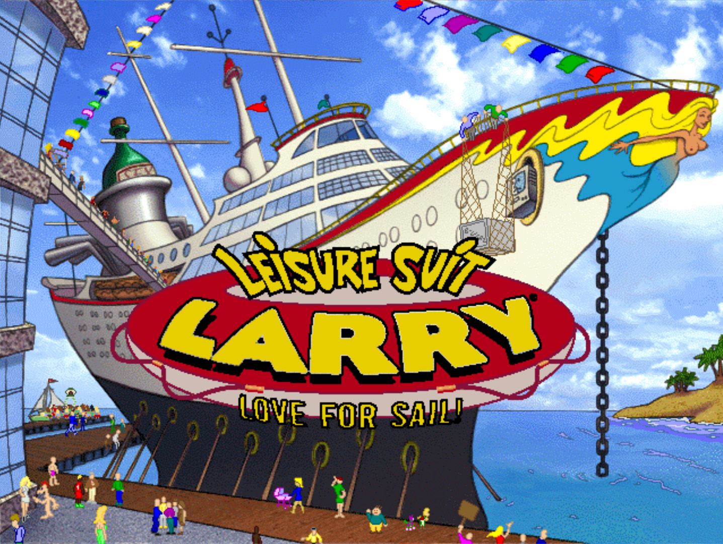 Larry 7. Leisure Suit Larry 7. Leisure Suit Larry: Love for Sail!. Ларри 7 игра. Игра Ларри на корабле.