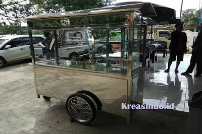 Jasa Gerobak Stainless di Bogor berbagai macam model