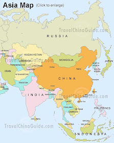 Map Pictures: Asia Map