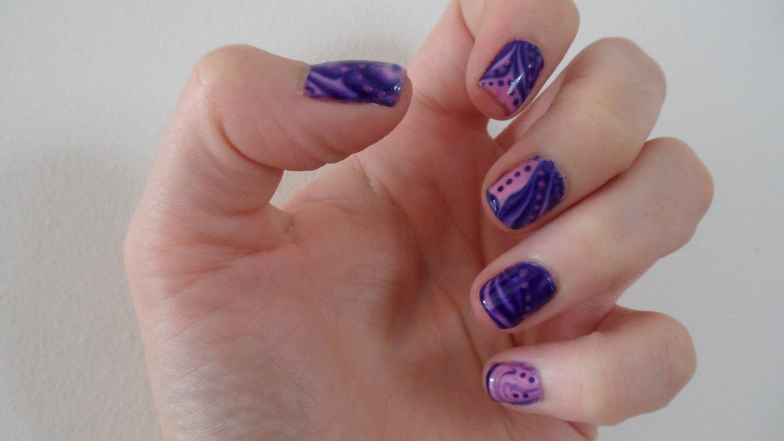 Marbling and Matching Colors: The Ultimate DIY Nail Art Combo - wide 8