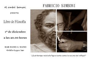 invitación de Fabricio Simeoni