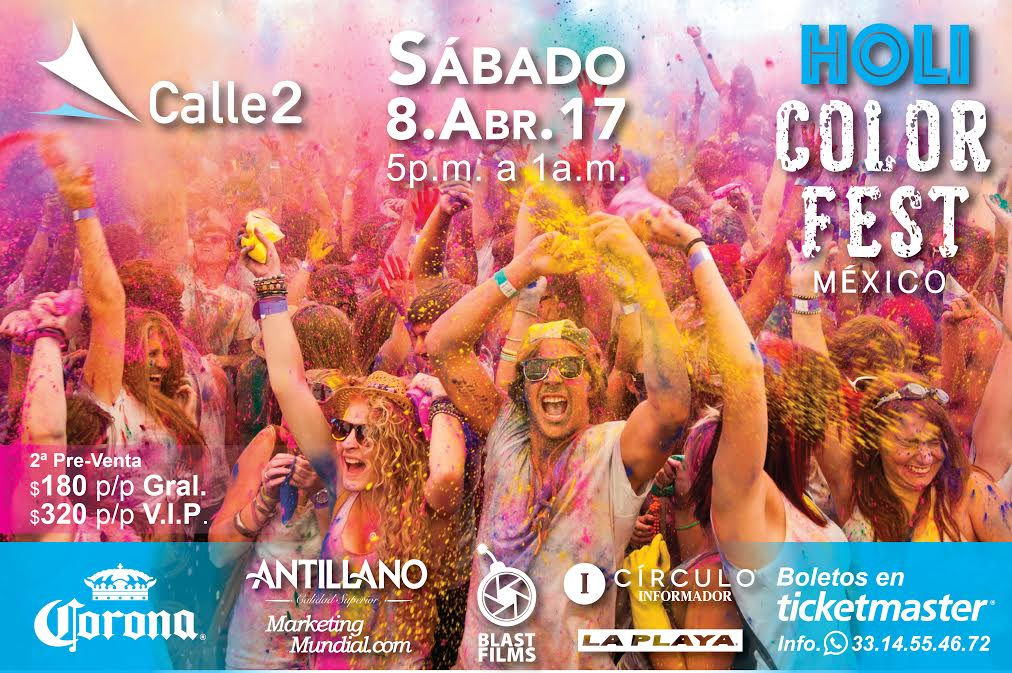 Holi Color Fest México