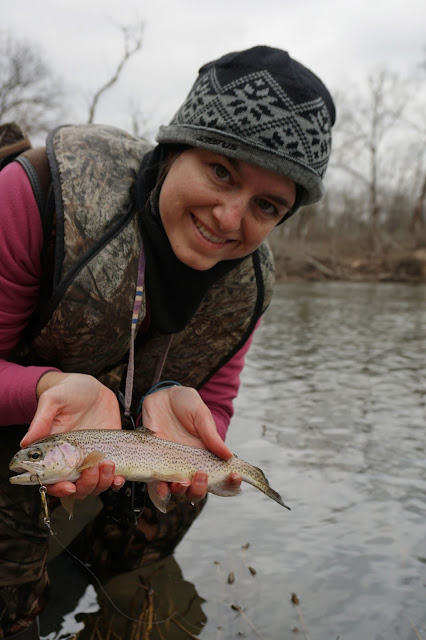 Eleven Point River fishing trout