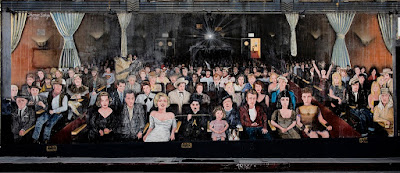 Mural of famous movie stars on building, Los Angeles, California, Highsmith, Carol M., 1946-, photographer Courtesy of the Library of Congress