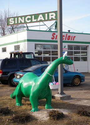 The Sinclair Easter Dinosaur