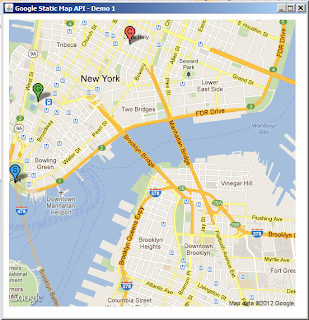 My Data Visualization Projects: Google Maps in Java - Part 1