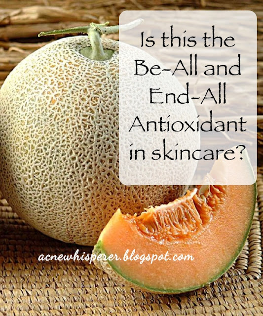 Antioxidants from Cantaloupe in skin care are great, but it may not be enough.
