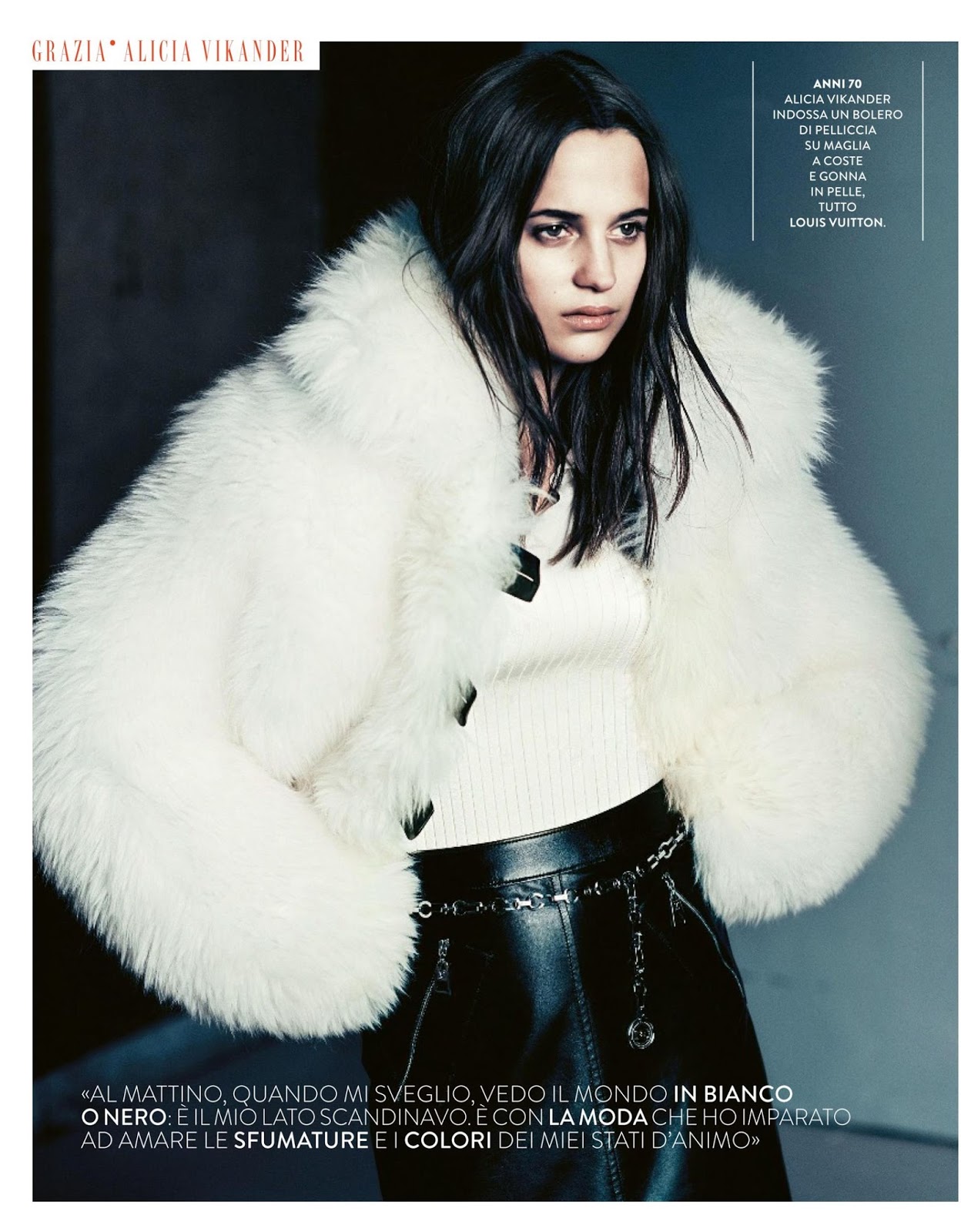 haykhota.com: Actress @ Alicia Vikander - Grazia Italy, August 2015