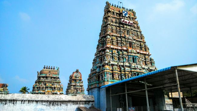 Sri Masilamaneeswarar Temple Raja Gopuram Sri Masilamaneeswarar Temple Raja Gopuram