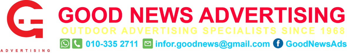 Good News Advertising - Bunting, Signboard, Flyer, Sticker, Printing