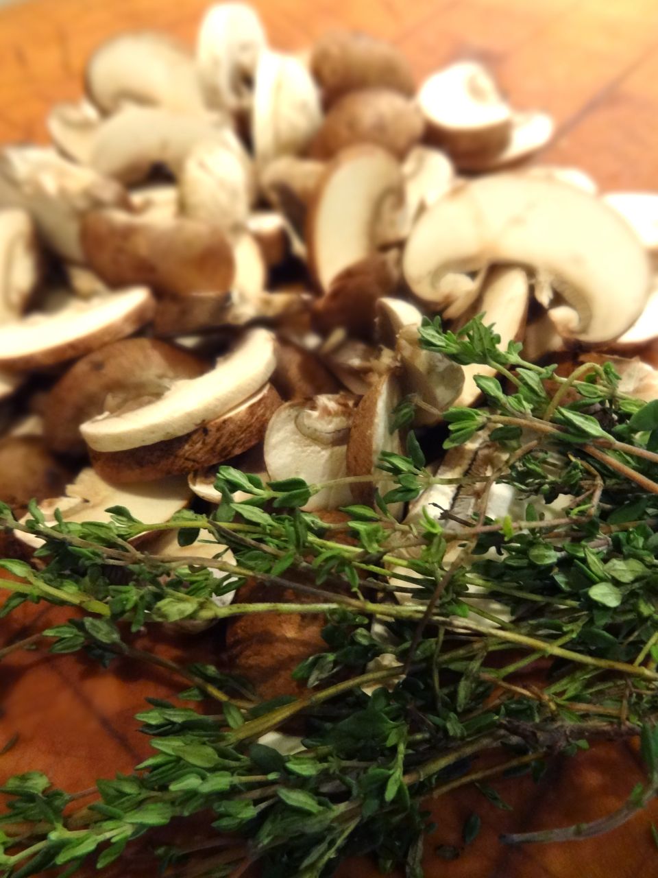 Scrumpdillyicious Grilled Steak with Mushroom Marsala