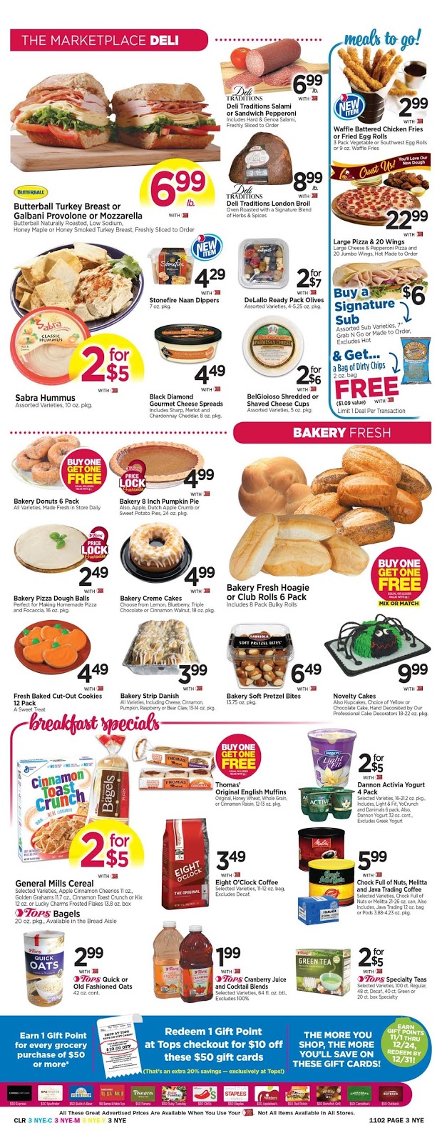 tops food market weekly flyer