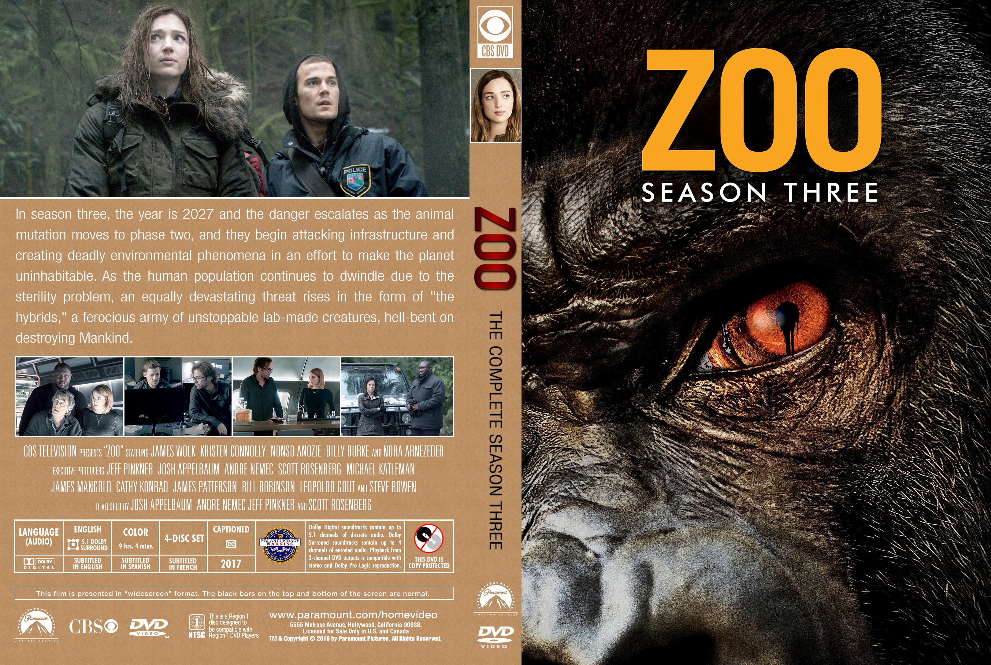How Many Seasons Of Zoo (looking for something else to watch on