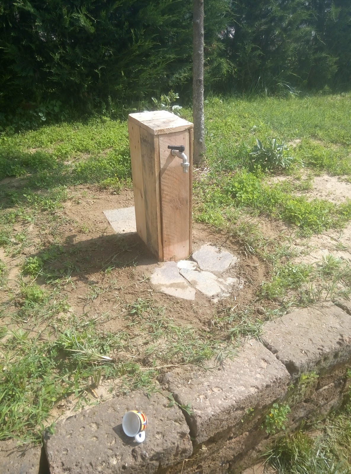 Fontana Fai da Te con Pallet