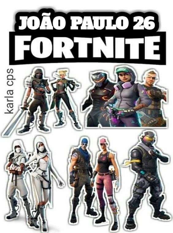  Fortnite Free Printable Cake Toppers Oh My Fiesta For Geeks