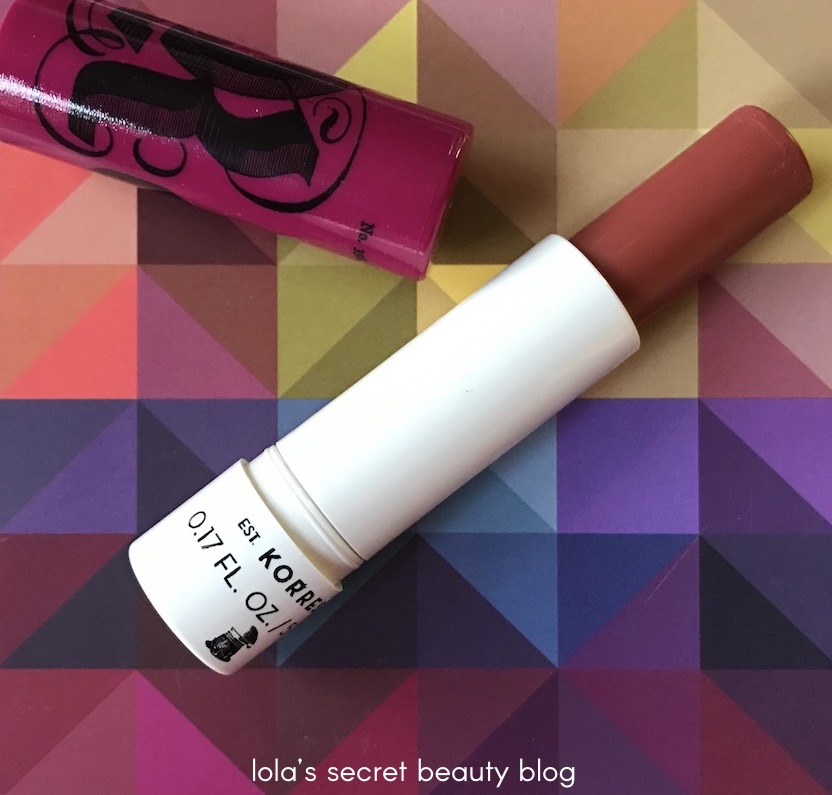 lola's secret beauty blog KORRES Mandarin Lip Butter Stick in Purple