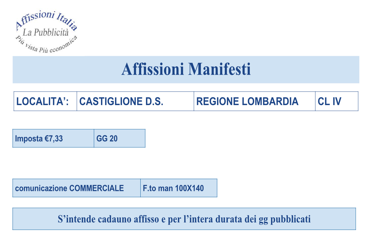 Pubblicità nei Comuni Parliamo di Quanto