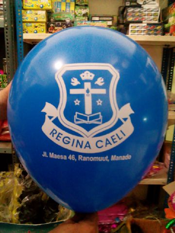 Balon Sablon Sekolah TK Regina Caeli Manado