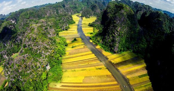 view of trang landscape