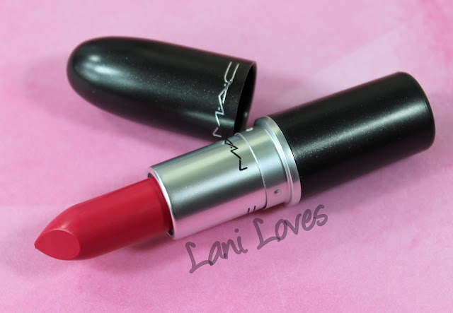 MAC MONDAY | A Novel Romance - Good Kisser Lipstick Swatches & Review
