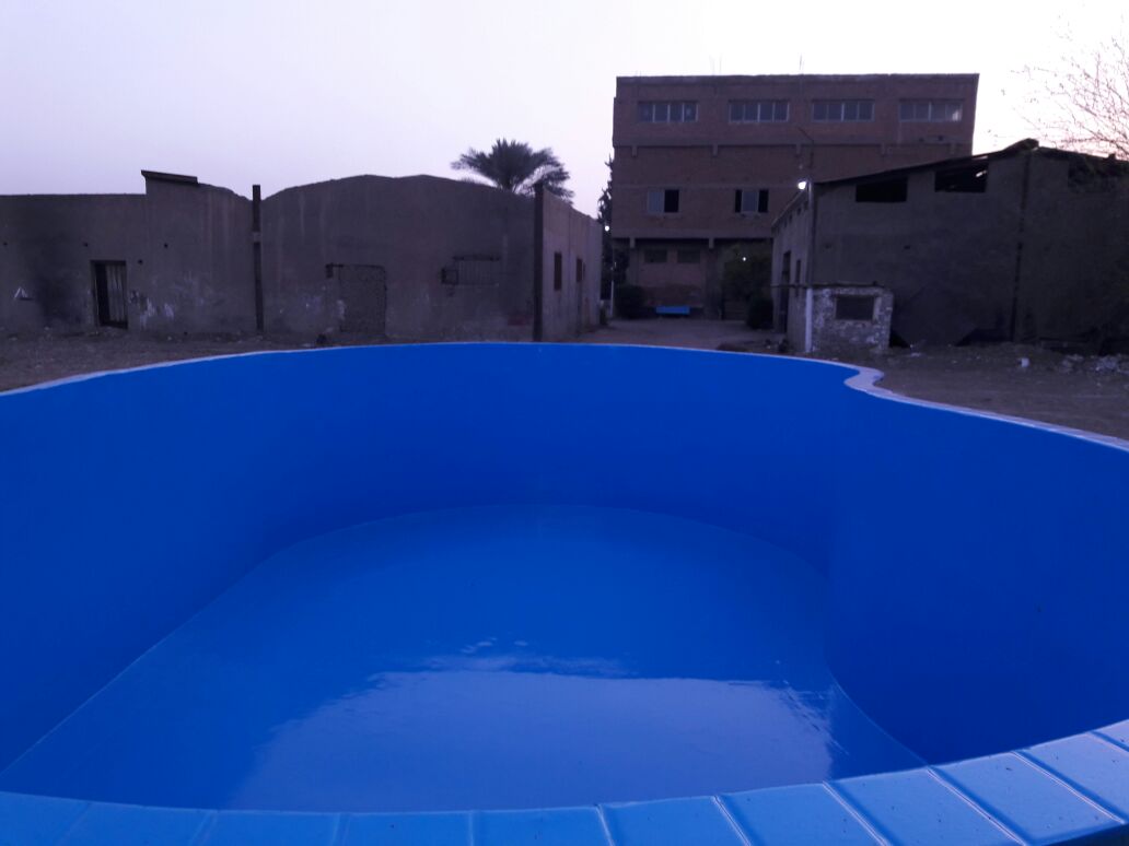 تشطيبات و ديكورات حمامات سباحة فيبر جلاس فى مصر بتصميمات رائعة ضمان 20 عام