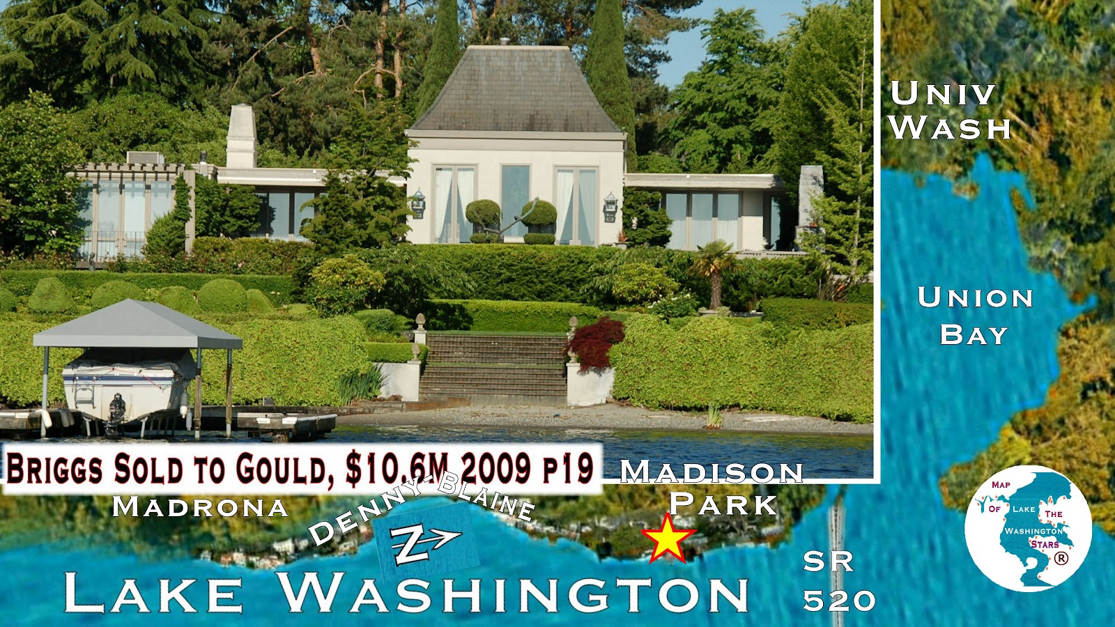 Lake Washington Cruising Madison Park Waterfront Mansions