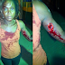 Photos: Couple arrested in Lekki for stabbing their neighbours with broken bottle